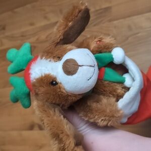 Dog or reindeer xmas stocking for christmas